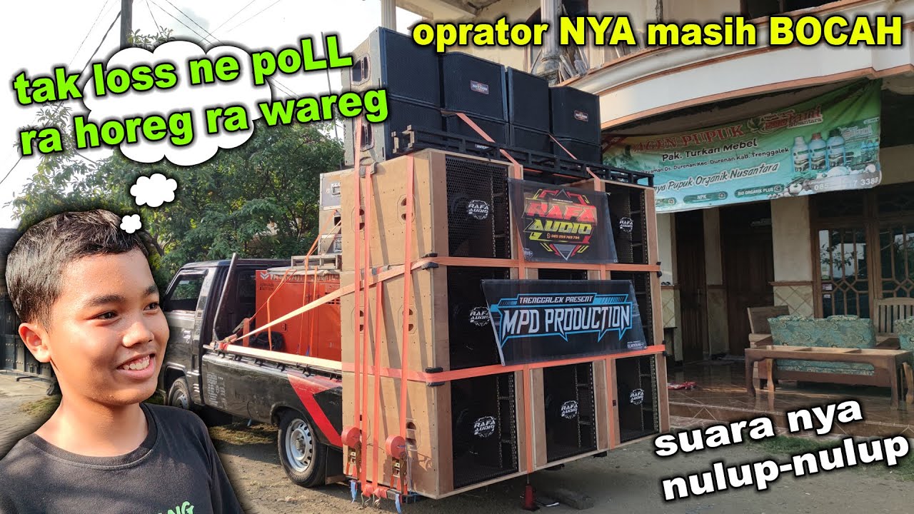 acara sound miniatur ?? YANG DI BAWA SPEK KARNAVAL HOREG rafa audio