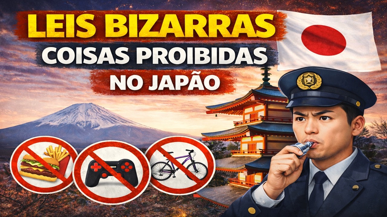 Leis Bizarras: Coisas Proibidas no Japão