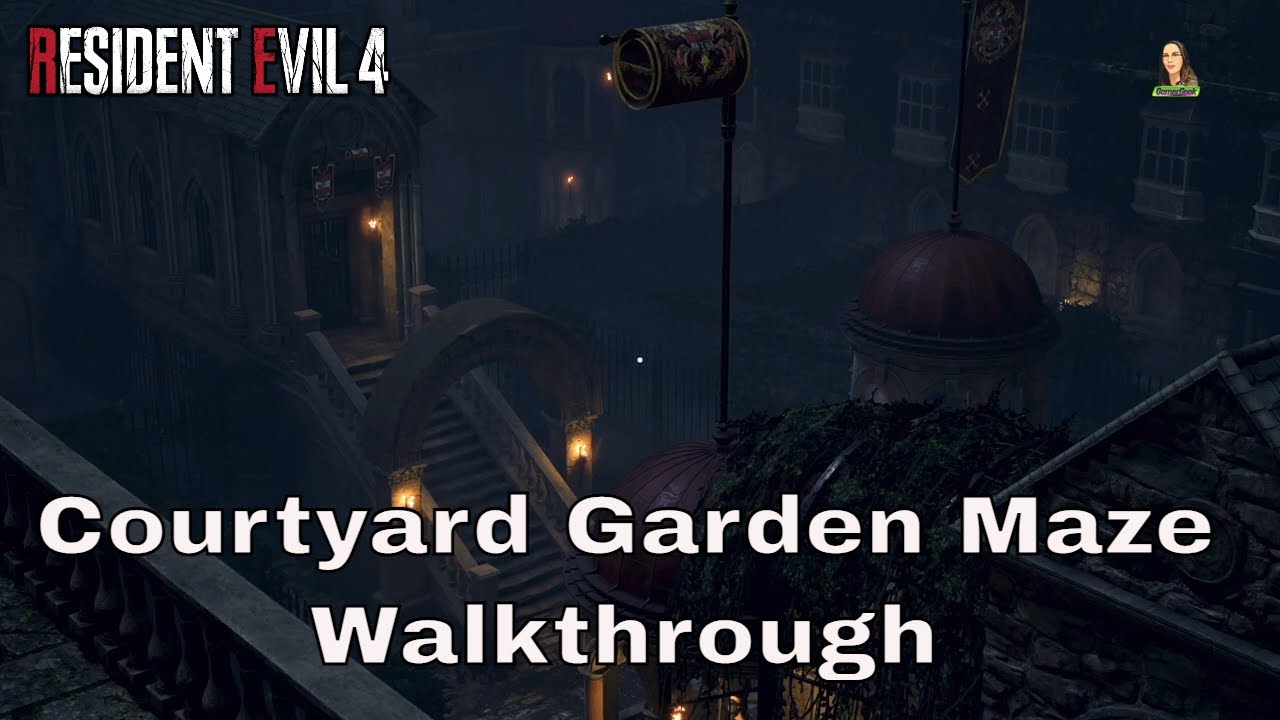 RE4 Remake Garden Maze Walkthrough (Chapter 9)