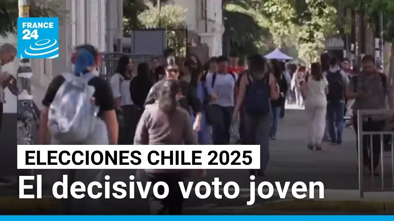 Voto joven, crucial en las primeras elecciones presidenciales obligatorias en Chile