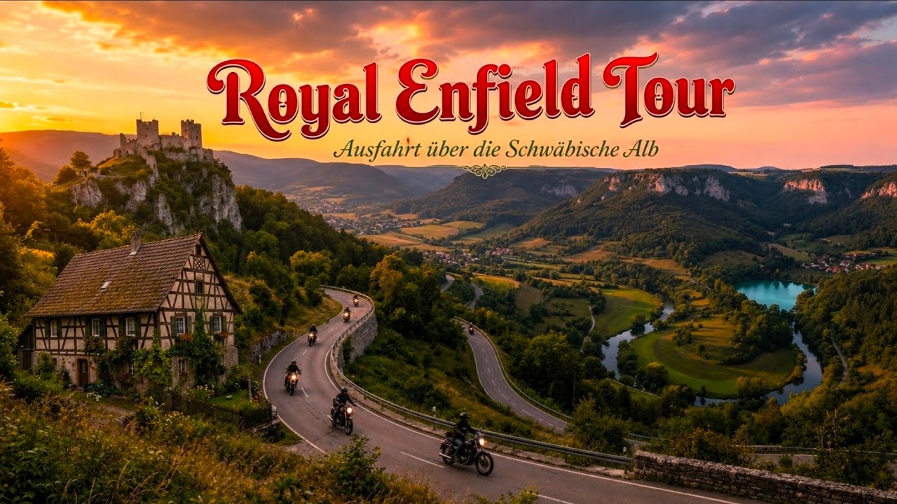 Royal Enfield meets Harley: Alb-Cruising vom Feinsten 