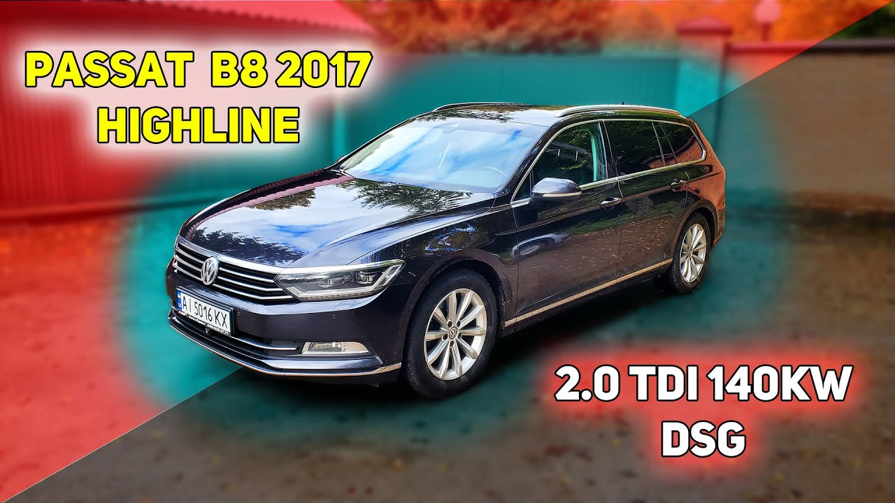 Passat B8 2.0 TDI 190hp DSG Не бит, не Крашен, с Оригинальным Пробегом!