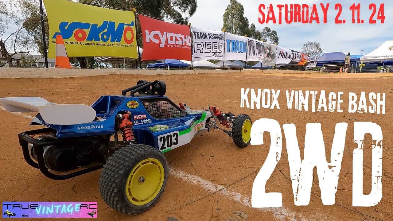 KNOX VINTAGE BASH 3.0 Saturday 2WD buggies