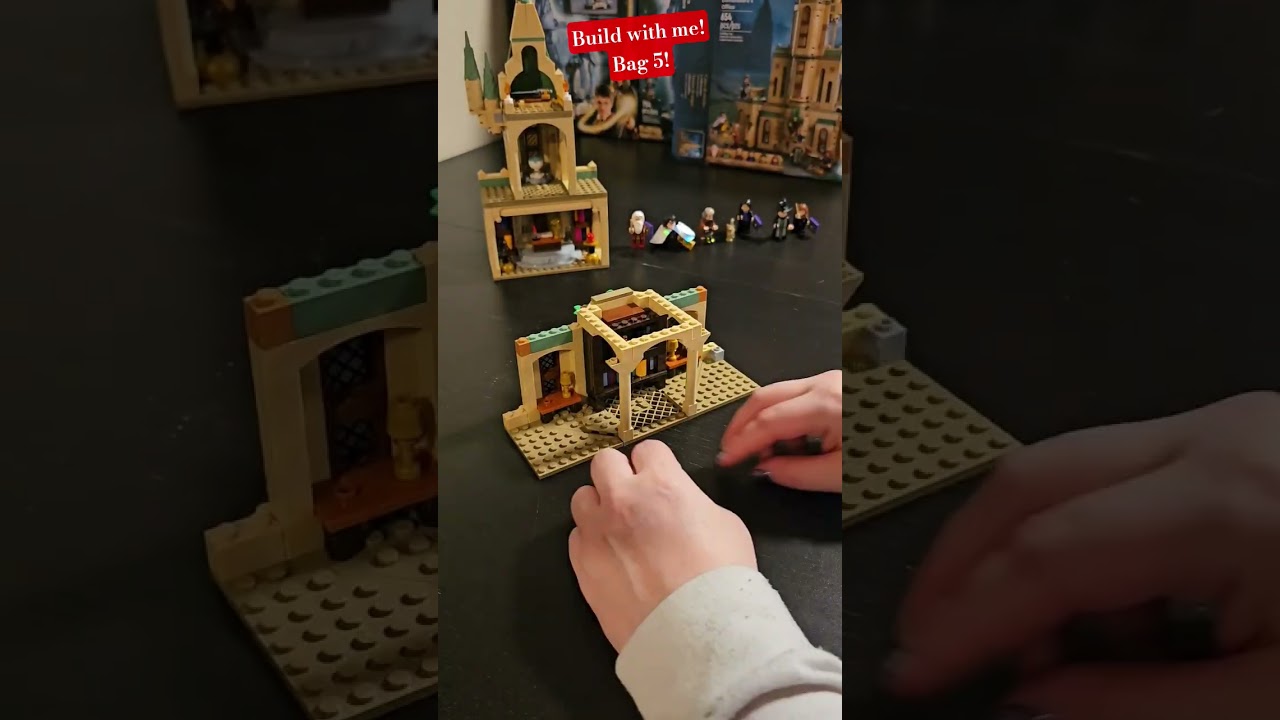 Build Dumbledore's Office LEGO set with me! Bag 5 654 Pieces Set # 76402 