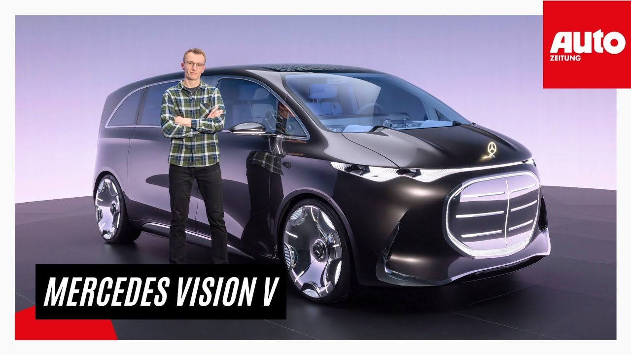 Mercedes Vision V (2025): V-Klasse Concept im ersten Check | AUTO ZEITUNG