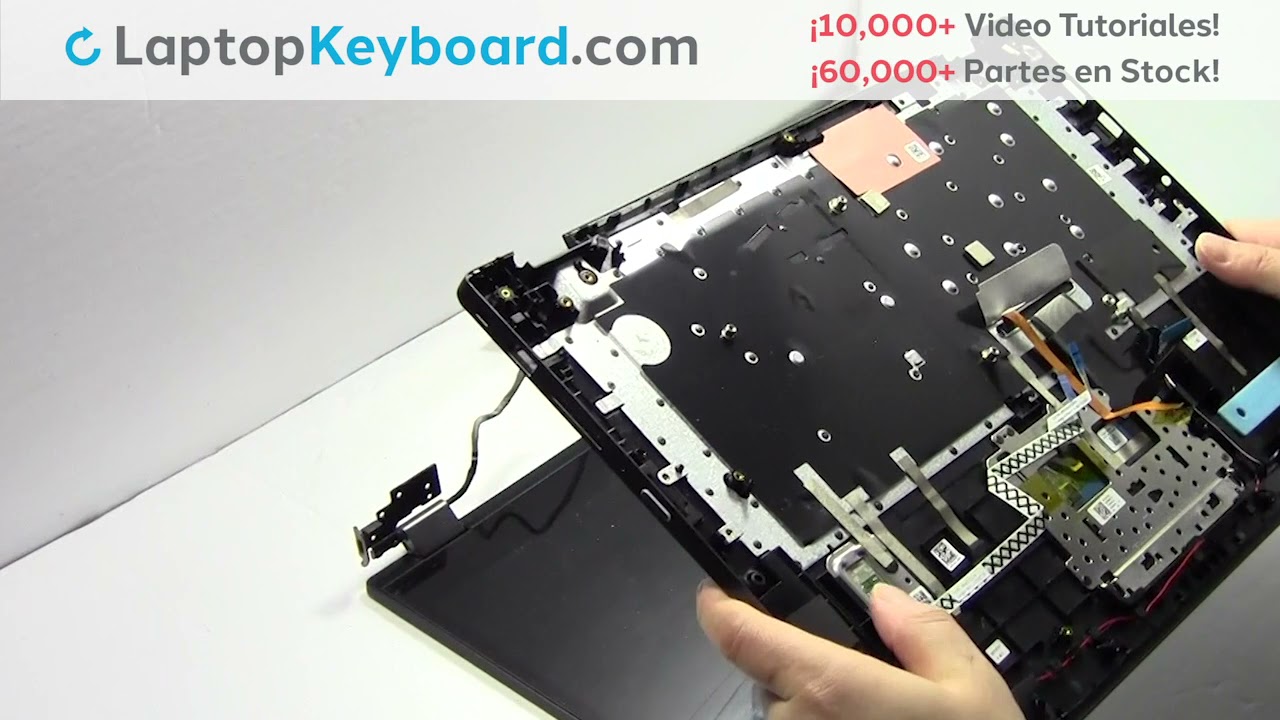 Instalar Lenovo IdeaPad Flex 4 Flex 5-1570 teclado de computadora portátil - Reparar Reemplazar