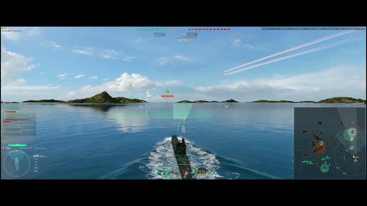 Seal Submarine World Damage Record World of Warships 