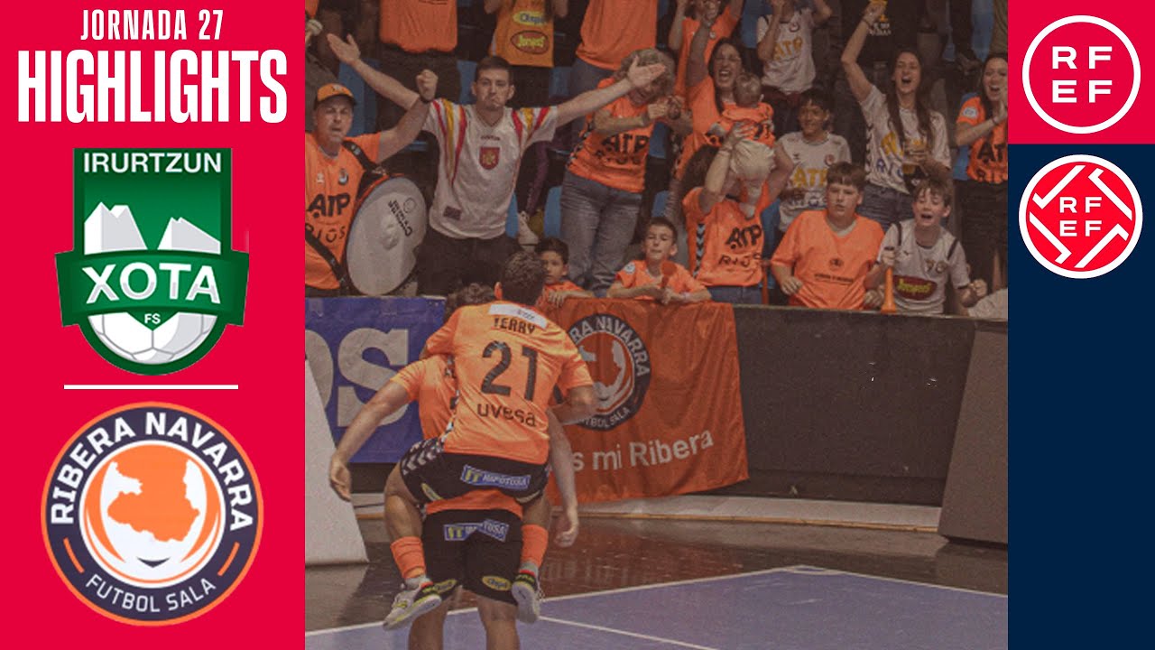 Resumen #PrimeraDivisiónFS CA Osasuna Magna 1-6 ATP Tudelano Ribera Navarra| Jornada 27