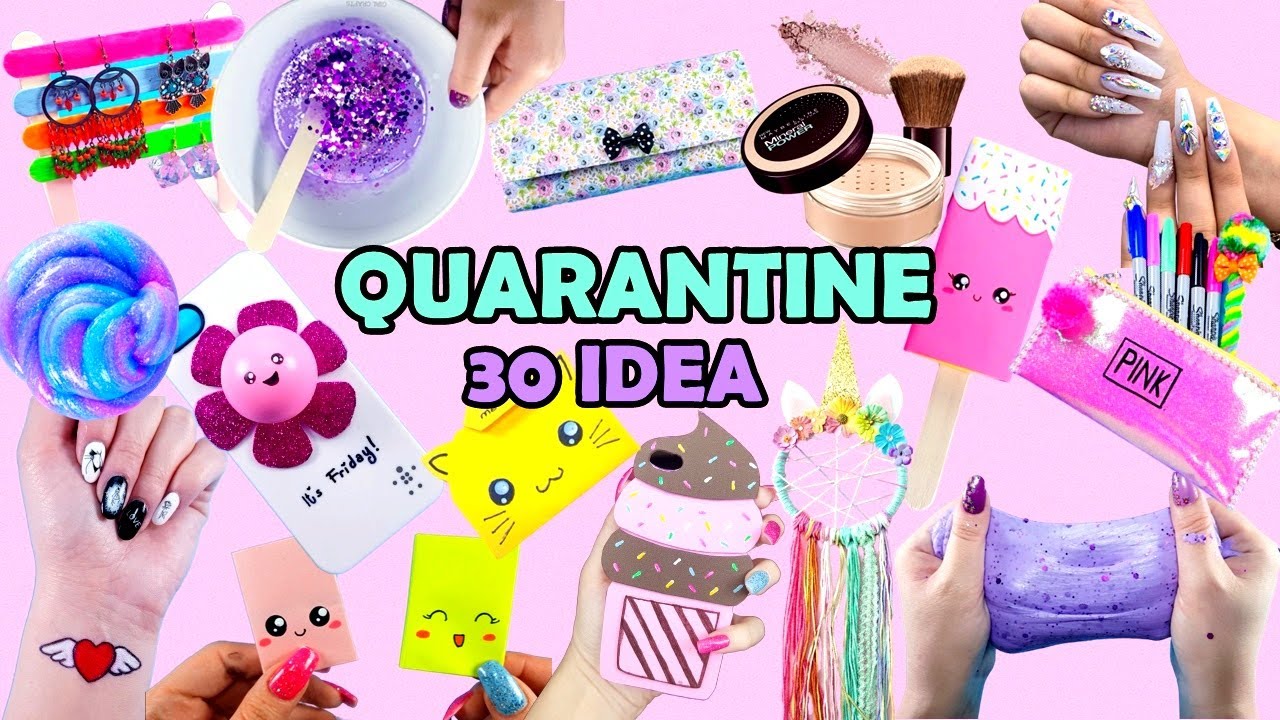 30 Things To Do When You’re Bored & Stuck At Home - Most Popular Crafts of 2020 - Diys and Crafts..