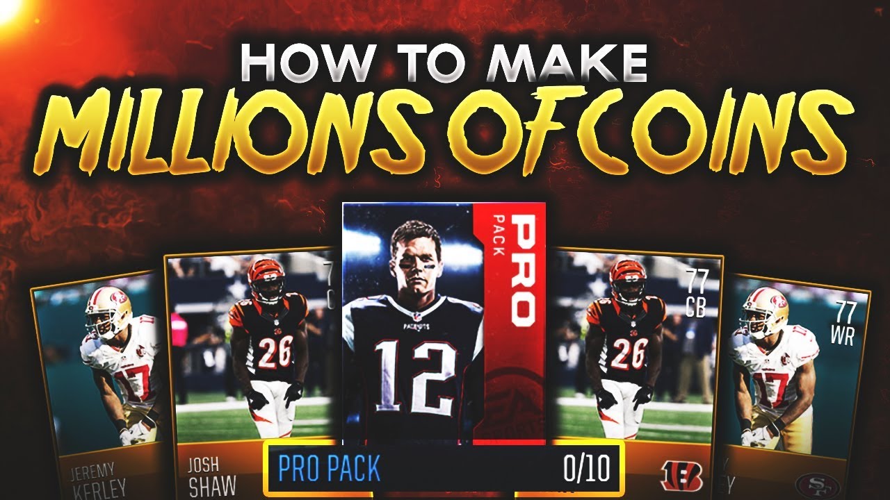HOW TO MAKE COINS OPENING PACKS! INSANE NEW MADDEN MOBILE 18 COIN MAKING METHOD! Investment Guide