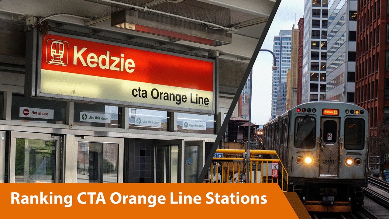 Рейтинг станций оранжевой линии CTA