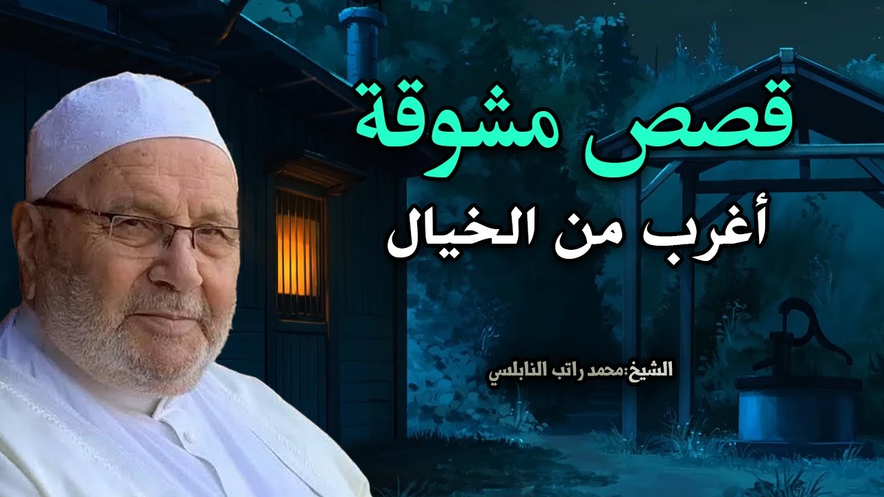 قصص مشوقة أغرب من الخيال تمنيت ألا تنتهي - قصص قبل النوم روووعه الشيخ: محمد راتب النابلسي