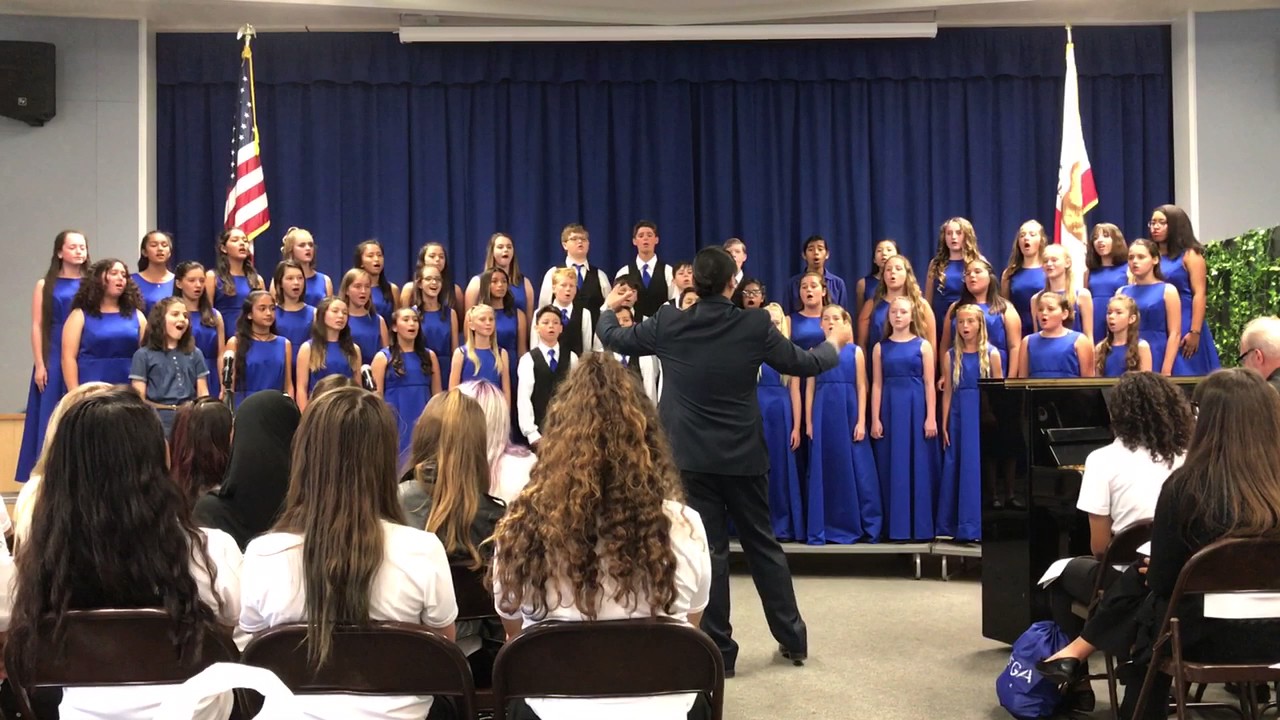 Dwyer Middle School Choir SCVA 2017: Charlotte-Town, Al Shlosha D'varim, Jamaica Farewell