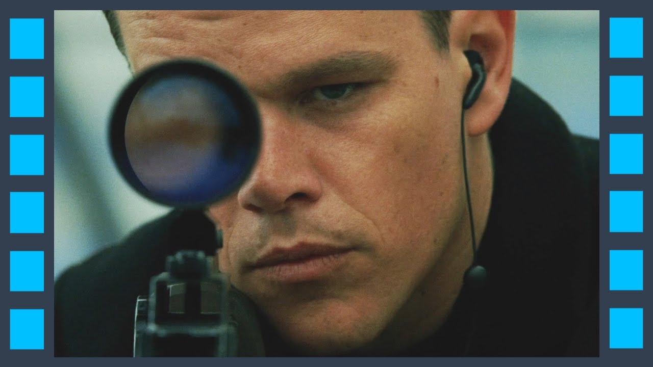 Превосходство Борна (2004) &mdash; В снайперском прицеле у Борна | Сцена из фильма