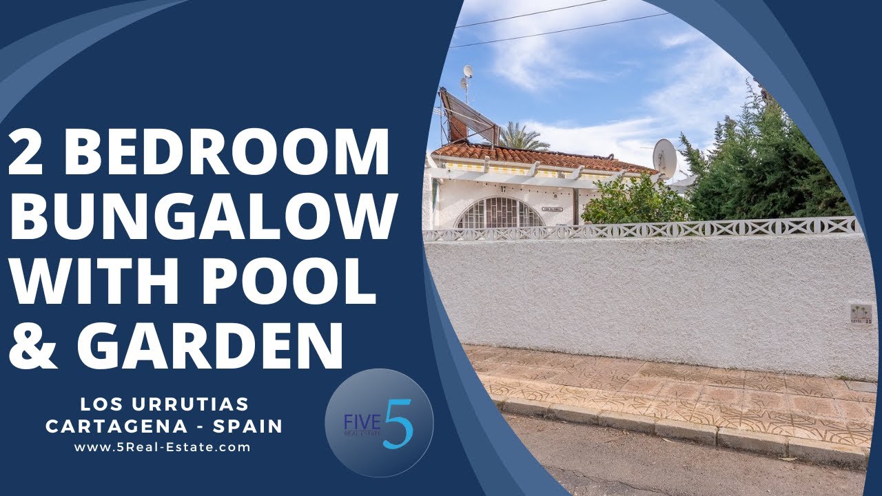 €155.000 - FANTASTIC 2 BEDROOM BUNGALOW WITH GARDEN, TERRACES & COMMUNAL POOL IN ESTRELLA DE MAR
