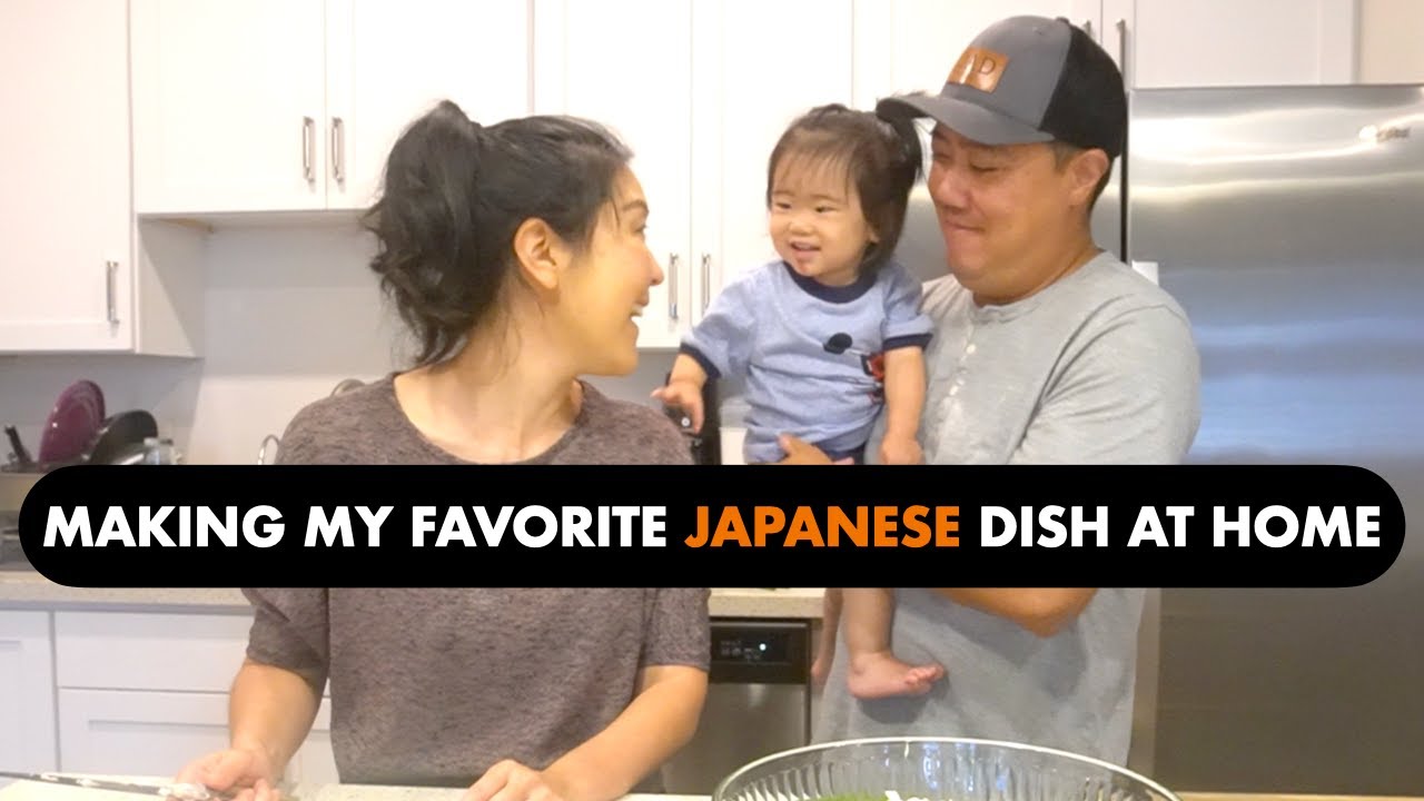Cooking My Favorite Japanese Dish at Home and Missing Japan, Casual family dinner, Catch up with me!