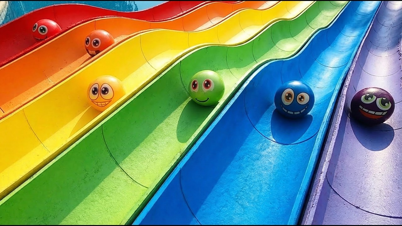 Marble Run Race ASMR 1000 Marbles Rain Gutter VS Mega Whirlpool ASMR Amakandu