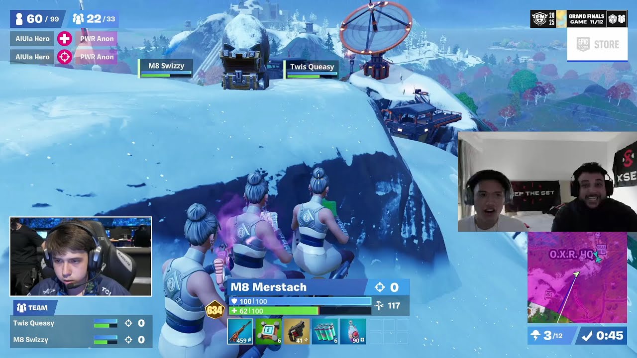 Queasy Pushes 2nd Place Vanyak in 11th Game of FNCS Globals | Fortnite