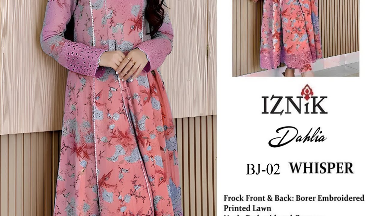🔥 Iznik Baroque Gala Daman Design | Super Whole Sale | Ibraheem Fashion 3Pc Suit