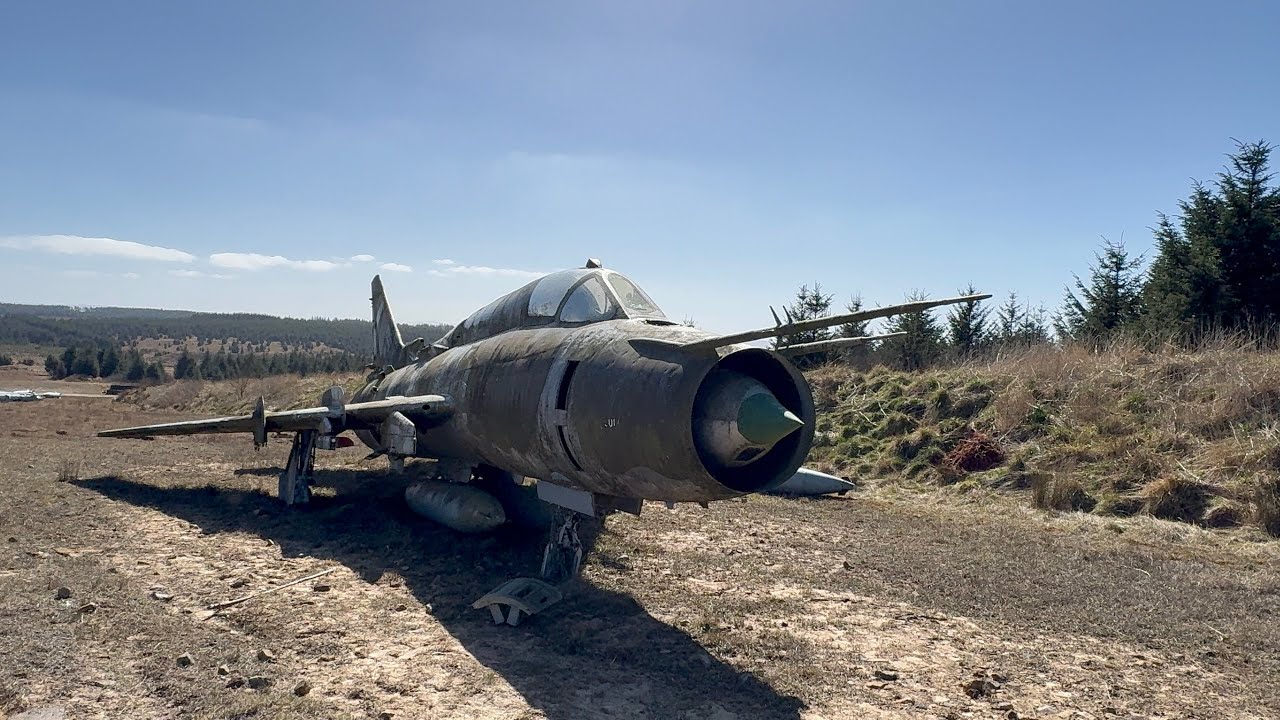 RAF spadeadam old planes tank truck and helicopter we ever heard a explosion
