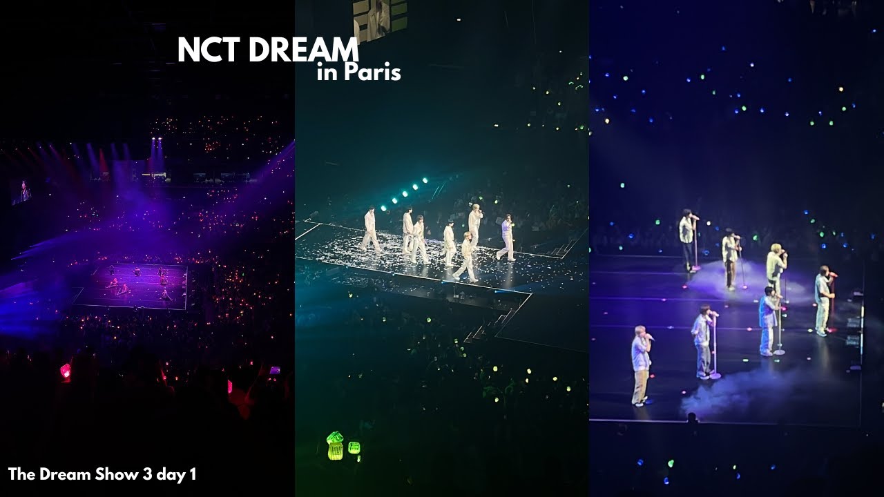 [concert] NCT DREAM night 1 in Paris⎥Mauve's camera