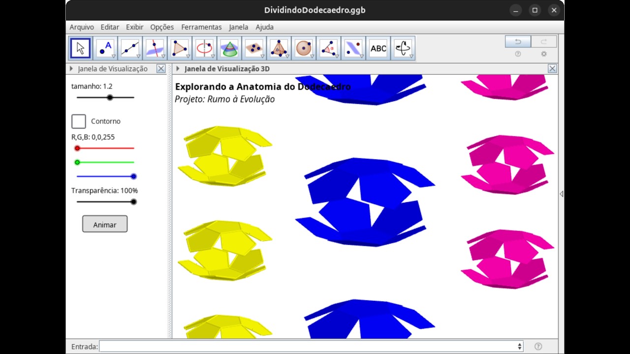 Explorando a Anatomia do Dodecaedro (Exploring the Anatomy of the Dodecahedron)