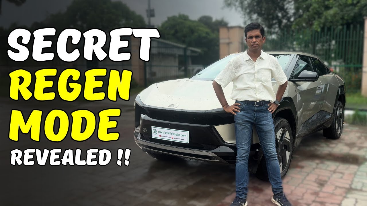 EV Regen Modes Explained | Hidden Regen Mode Revealed!#electricvehicletalks #be6 #be6e