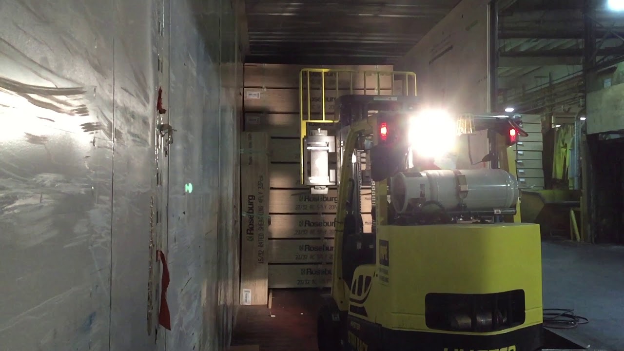 Roseburg Boxcar Unloading Procedure