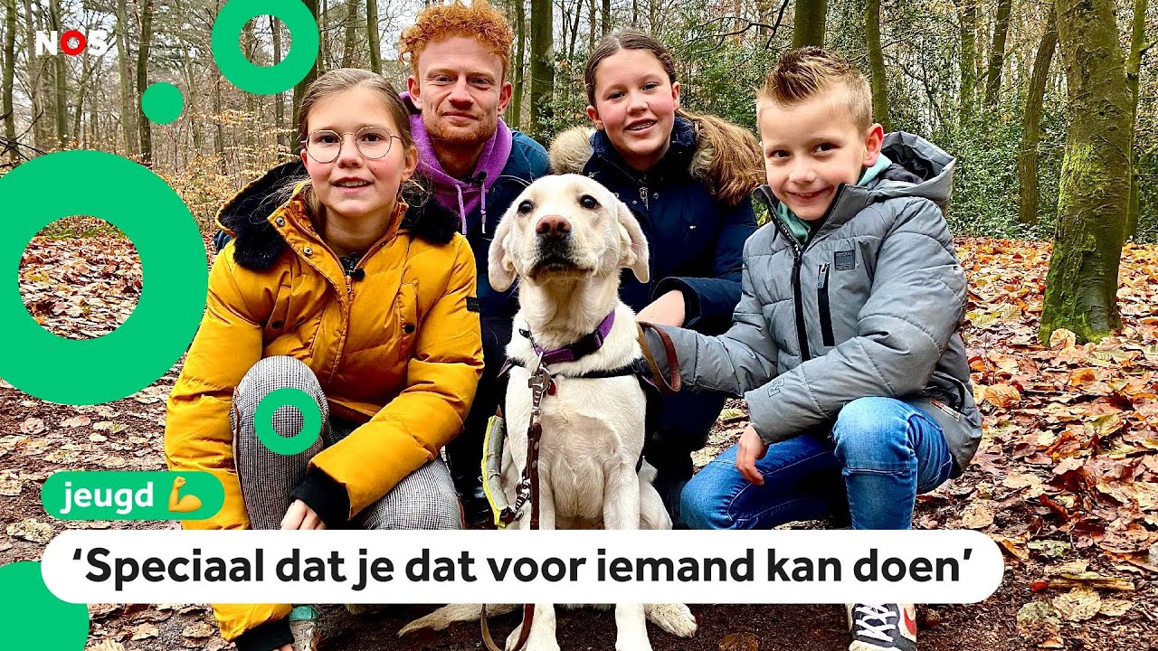 Jill, Luna en Kjeld zorgen voor een hulp-puppy