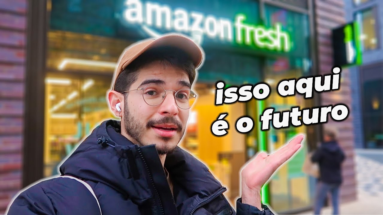 FUI EM UM SUPERMERCADO CONTROLADO POR ROBÔS *isso é o futuro…*