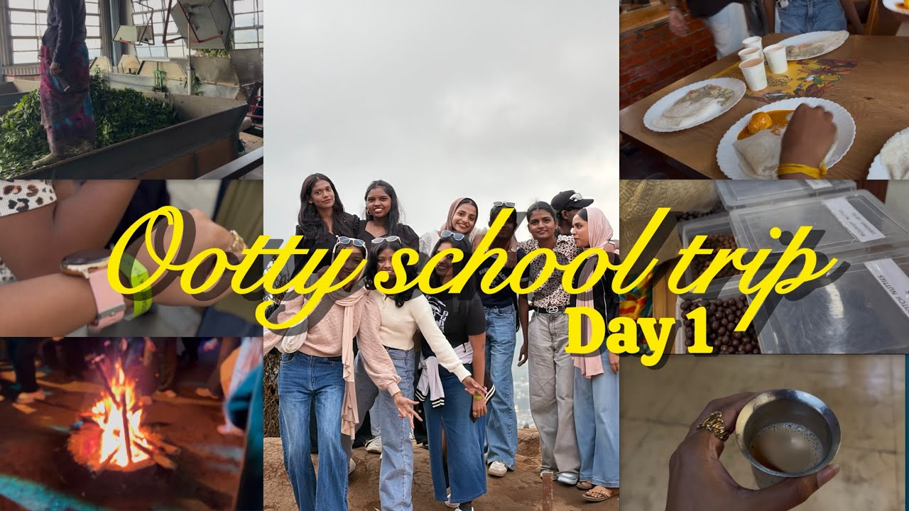 plus 2 School trip to ootty📷❤️🧿#youtuber #ootty #schoollife #schooltrip 