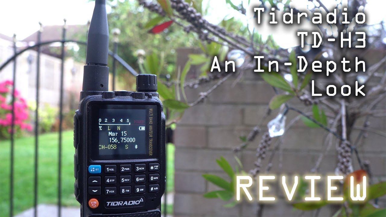 Подробный обзор любительского радио TIDRADIO TD-H3