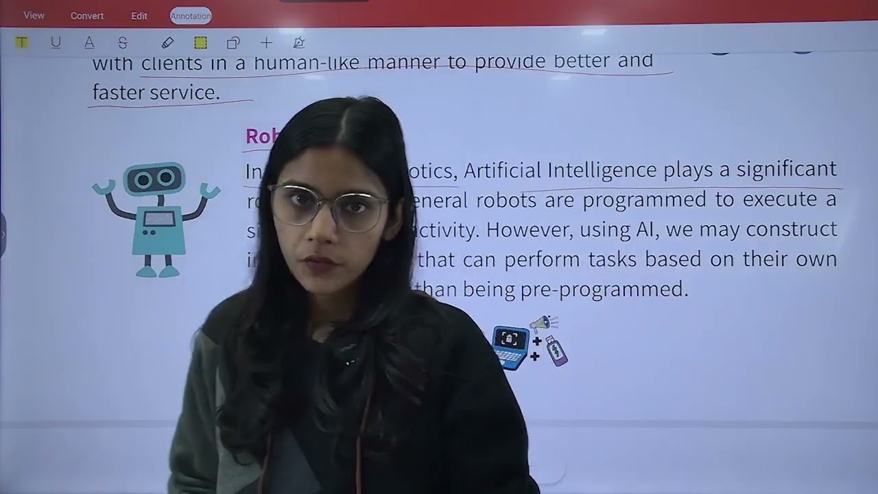 COMPUTER - 4 | CHAPTER 7 : KNOWING ARTIFICIAL INTELLIGENCE