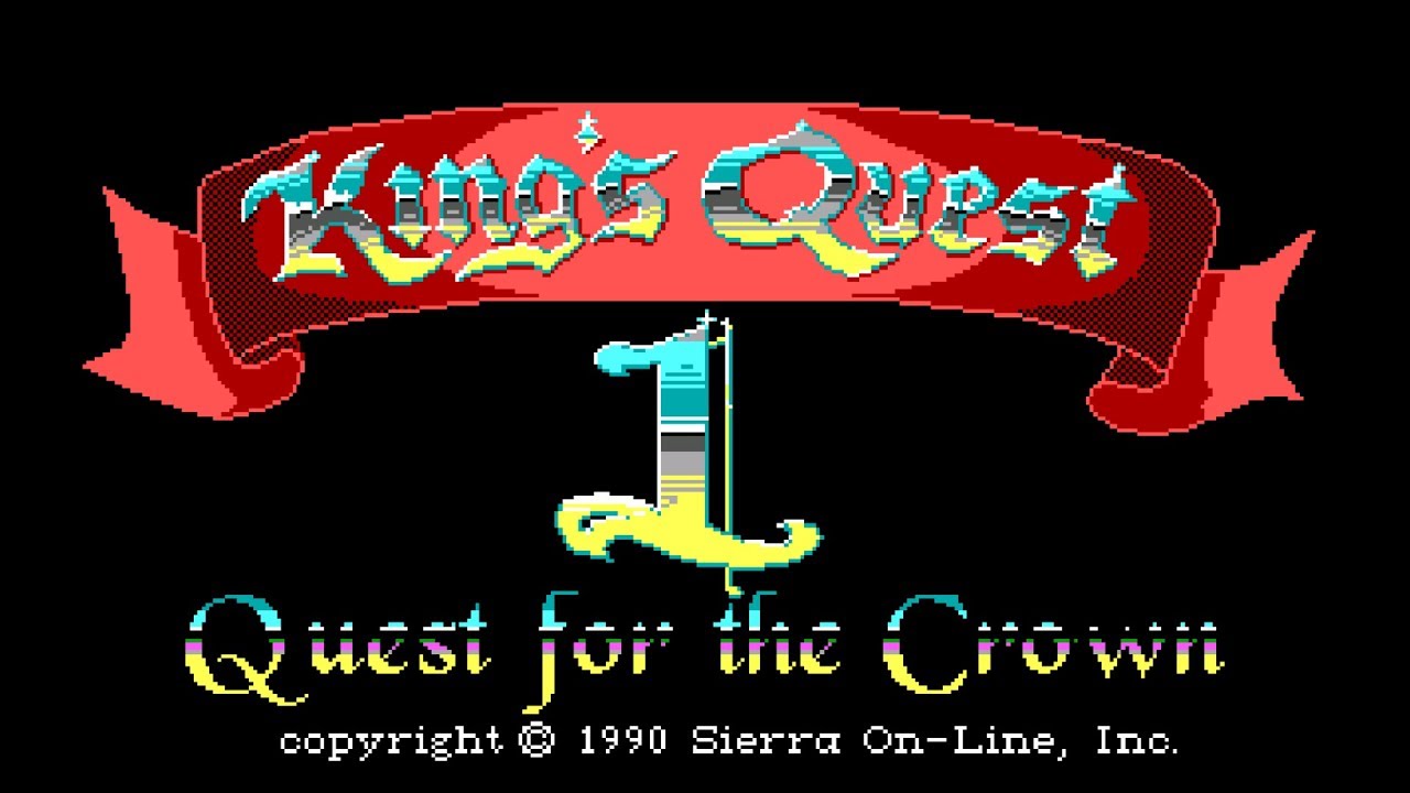 King's Quest I:Quest for the Crown (1990 Remake) (Pc/Dos) Walkthrough No Commentary