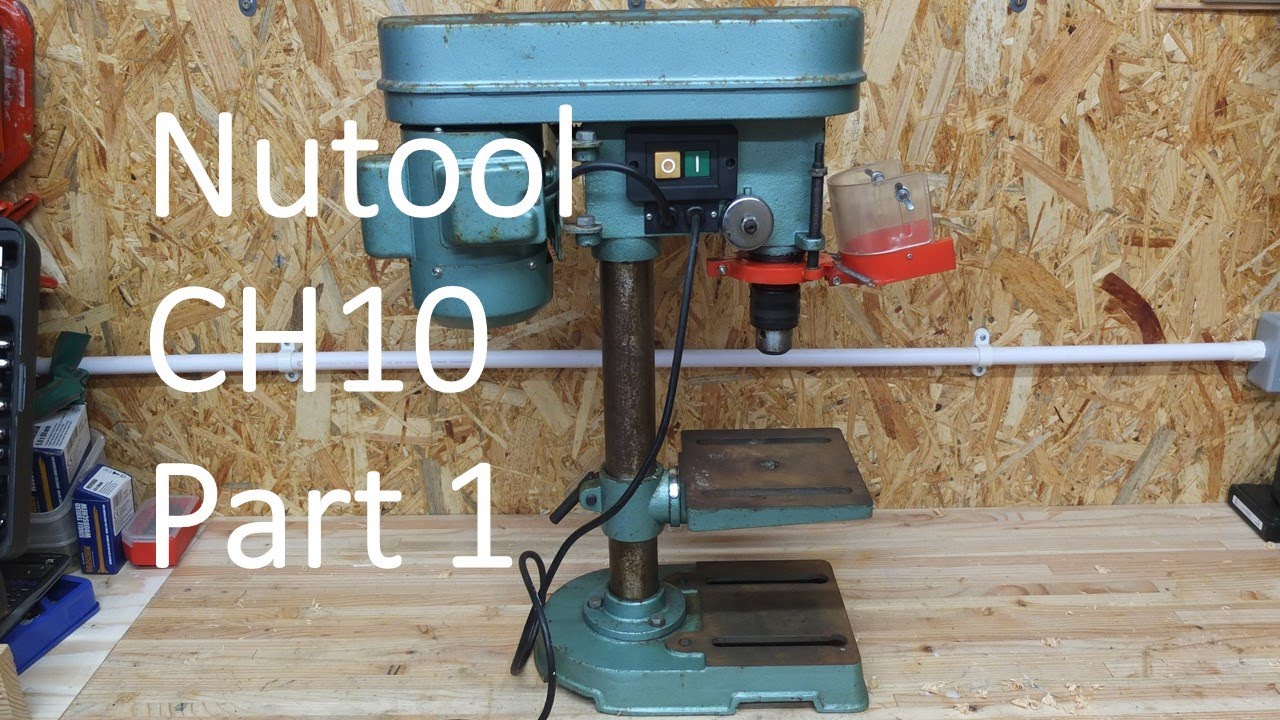 Nutool CH10 Hobby Drill Press Restoration Part 1 - Teardown and Inspection