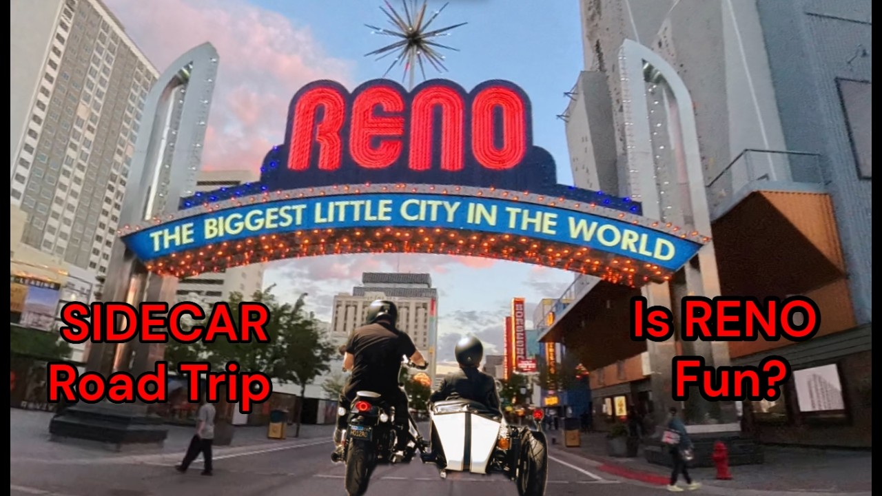 Sidecar Road Trip - RENO Nevada @johnauvin