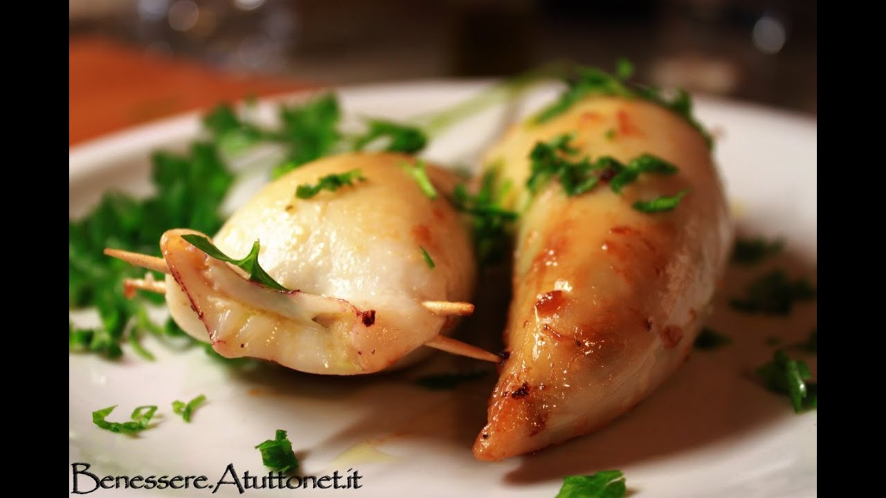 Calamari ripieni: ricetta facile e veloce