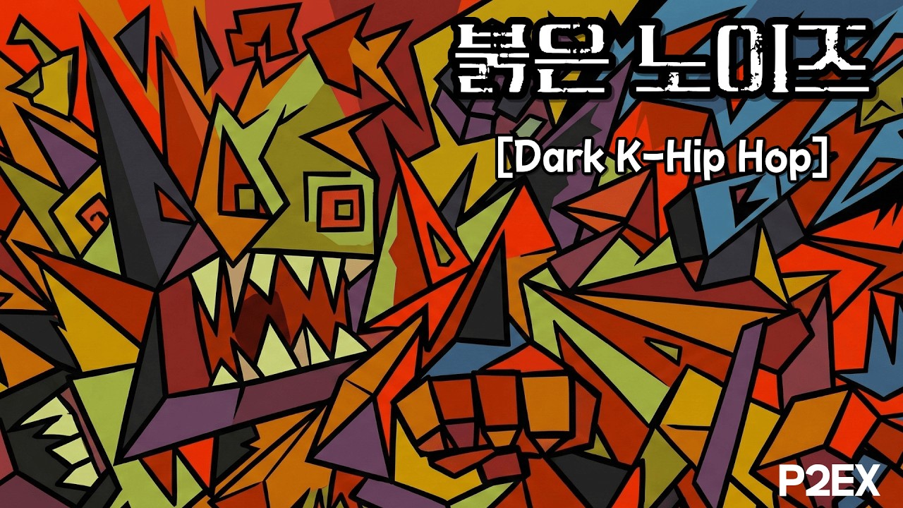 [K-Hiphop] P2EX - [사람들 눈빛에 번지는 붉은색 노이즈] (KR Ver.)