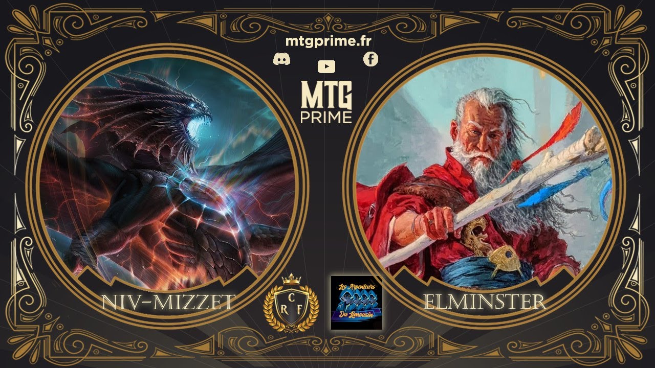 [CR LIMOUSIN] NIV-MIZZET VS ELMINSTER - Ronde 6 - DUEL COMMANDER MAGIC THE GATHERING
