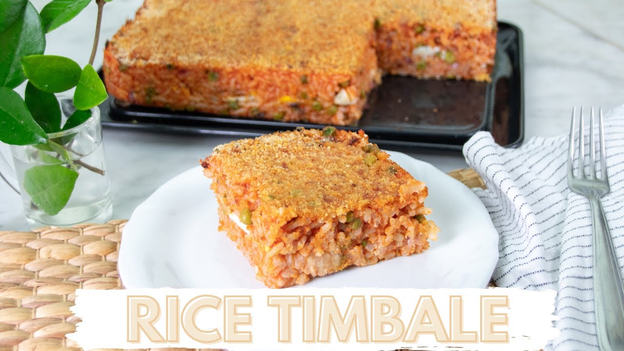 How to Make Italian Rice Timbale | Baked Italian Rice Casserole (TIMBALLO DI RISO)