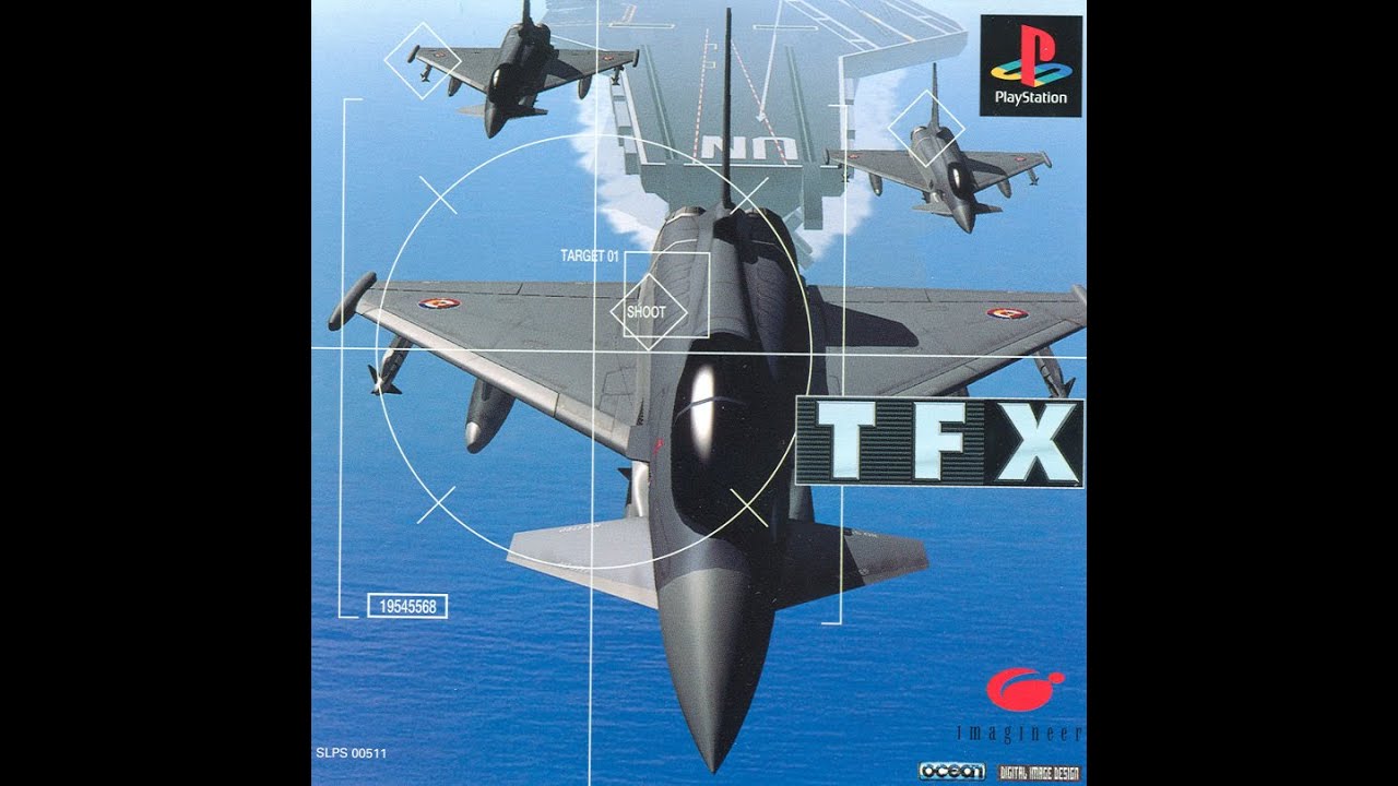 PS1 Gameplay - TFX - Tactical Fighter eXperiment (J)