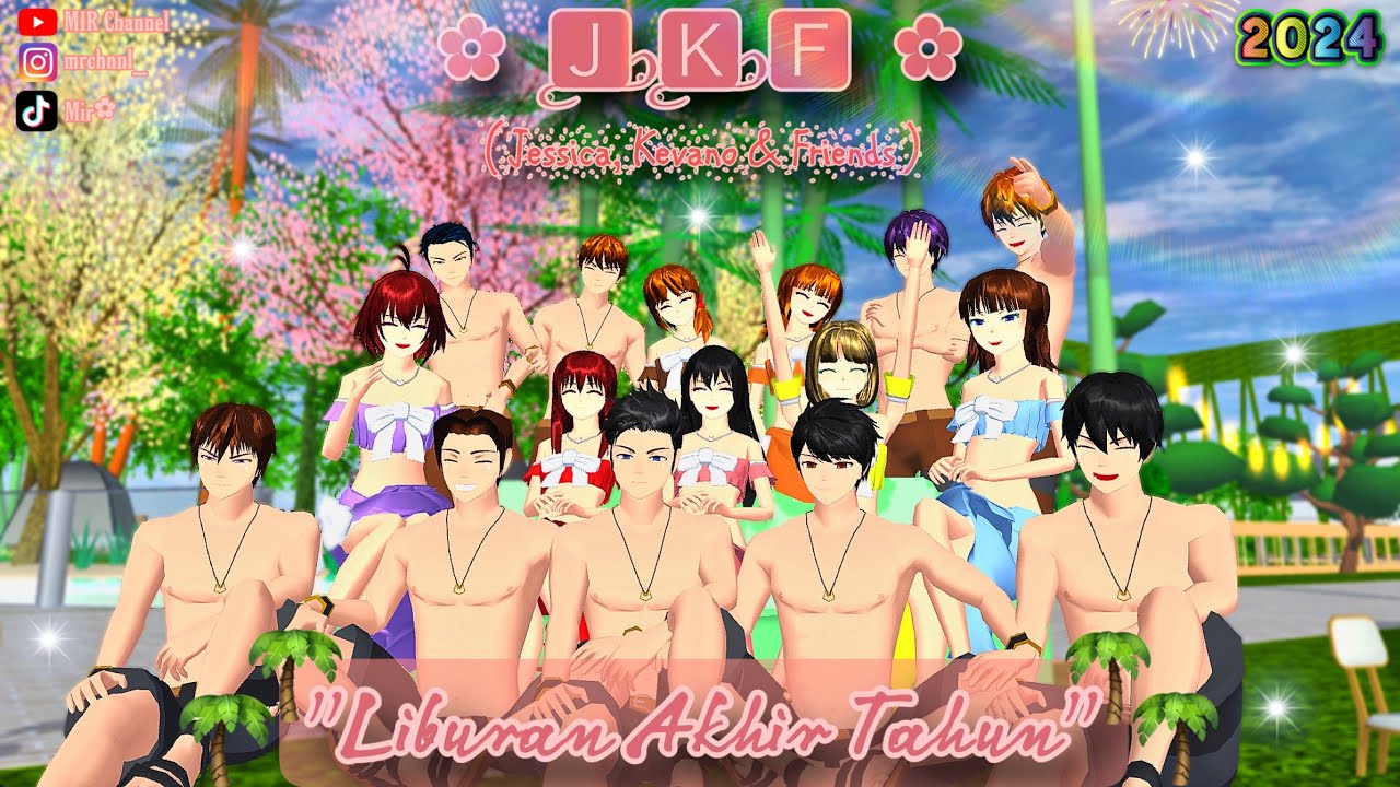 ✿J.K.F✿ || 🏝️ Pulau Pesona 🏝️ || Part 1 || Drama Sakura School Simulator || #mirchannel