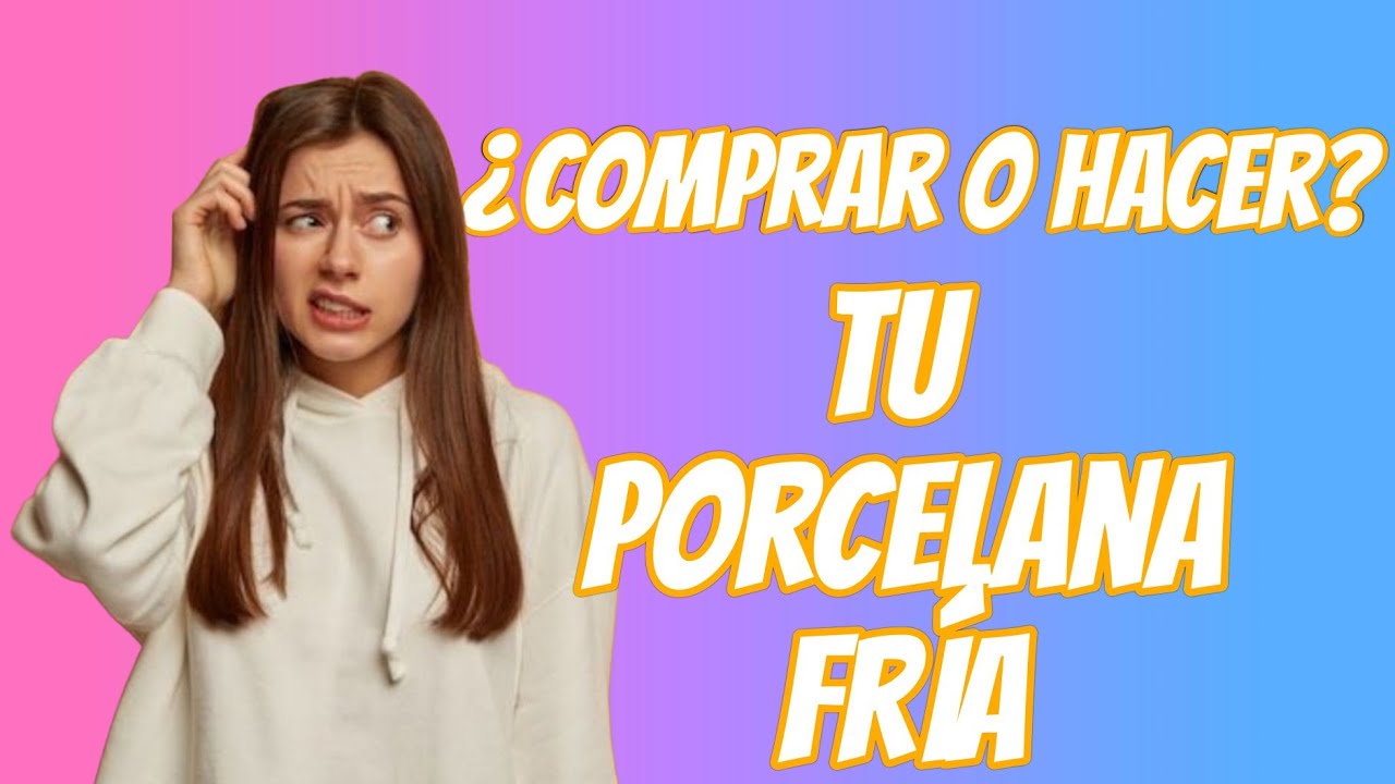 Porcelana Fria casera VS Comercial &iquest;Cu&aacute;l es mejor?