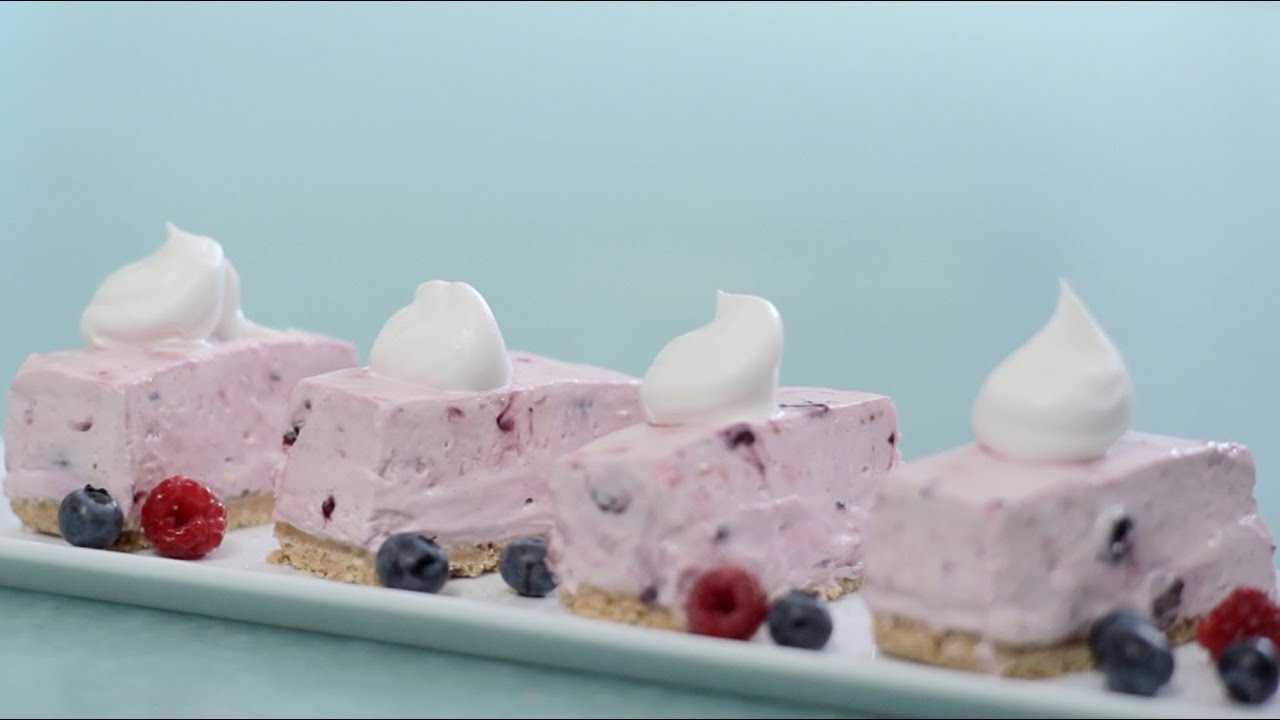 Fruit Smoothie No-Bake Cheesecake Recipe | PHILADELPHIA Cream Cheese