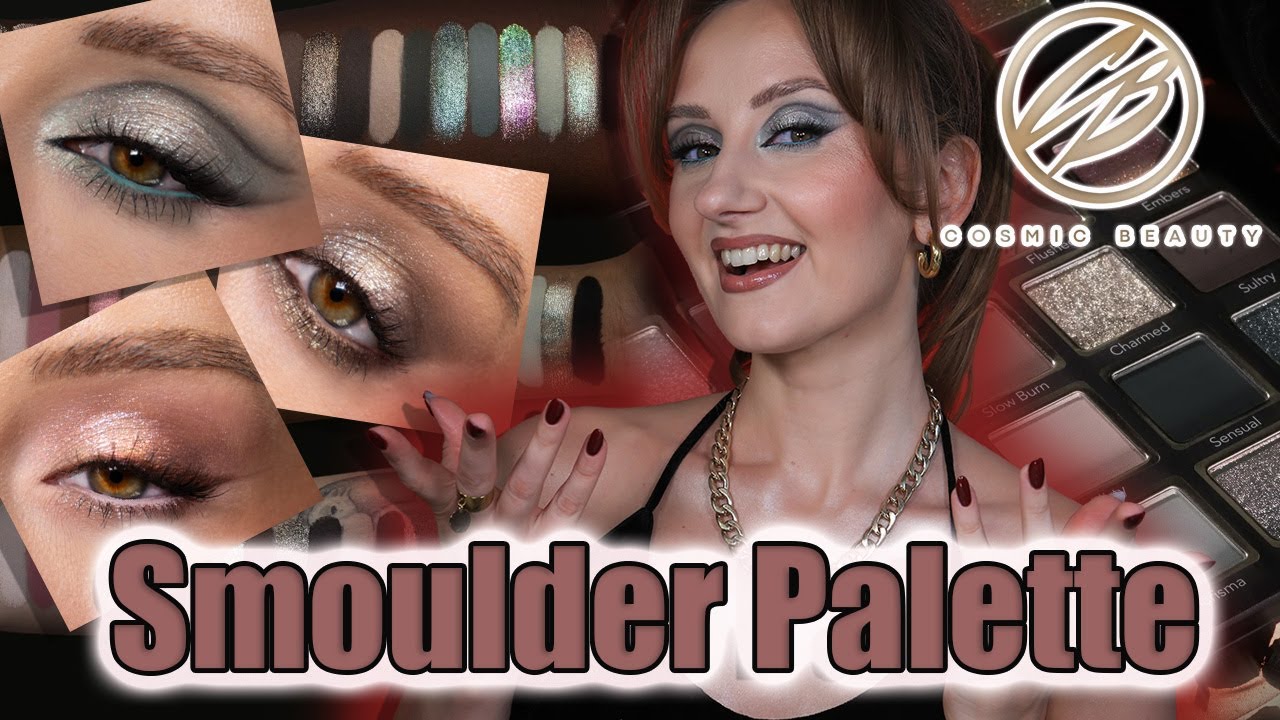 Cosmic Brushes Smoulder Palette | Detailed Review. 3 looks, swatches 😍