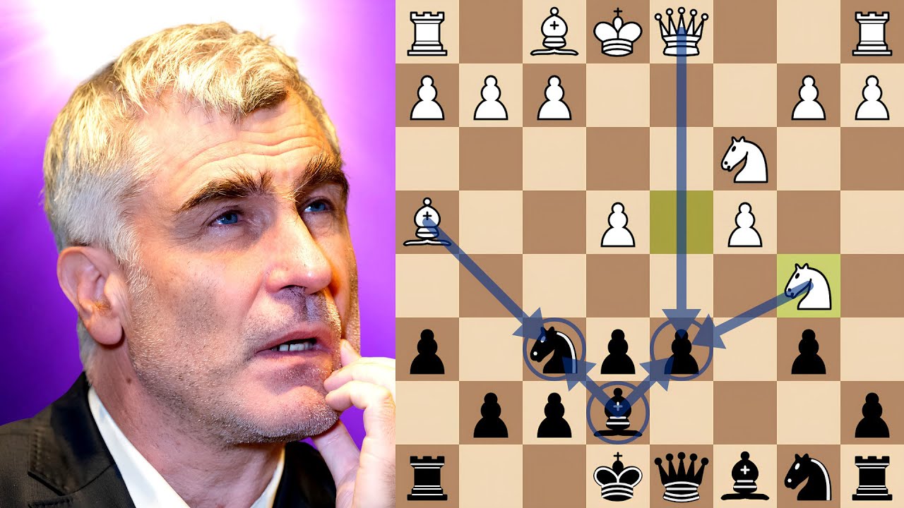Ivanchuk's Queen's Indian Crushes Jobava in 30 moves