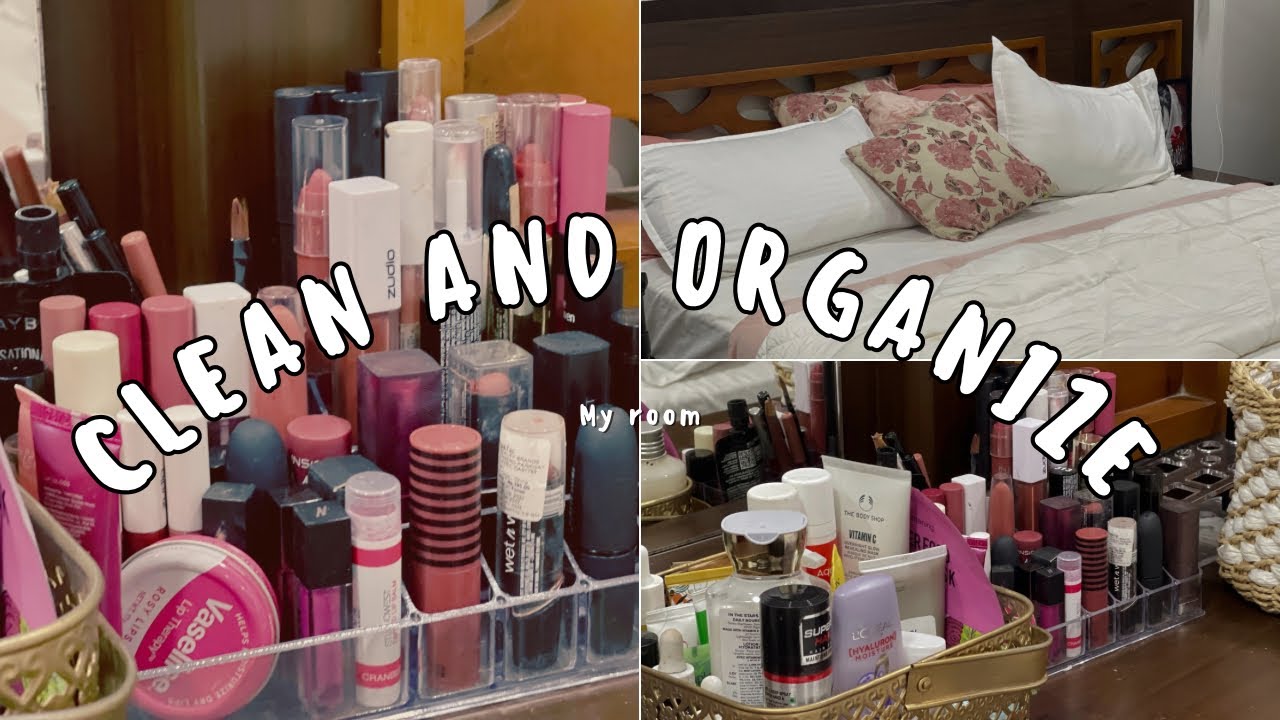 Clean and organize my room with me.🎀🩷🧹