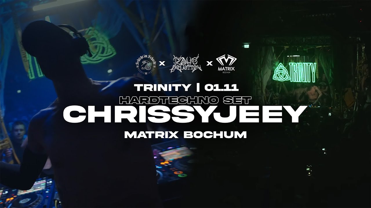 Chrissyjeey LiveSet | TRINITY 01.11.2025 |  Rave Solution x Schicht im Schacht x Matrix Bochum