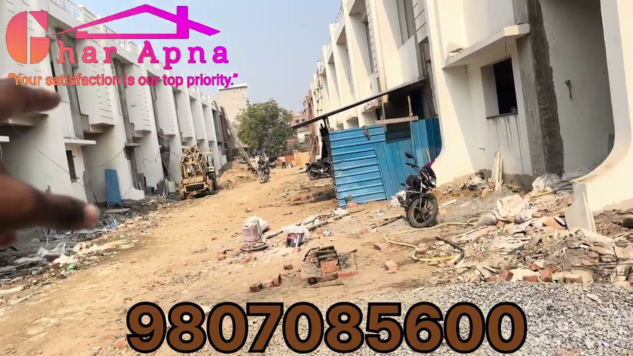 Gated Society Duplex House Available Near BHU VDA Approved Site 5500/- Sqft. Rate Build Up Area 1800