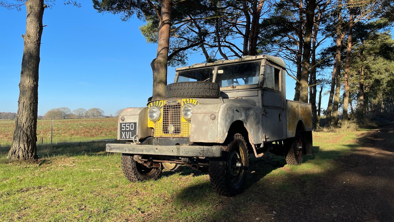 Land Rover Series 1 Green Laning in Norfolk